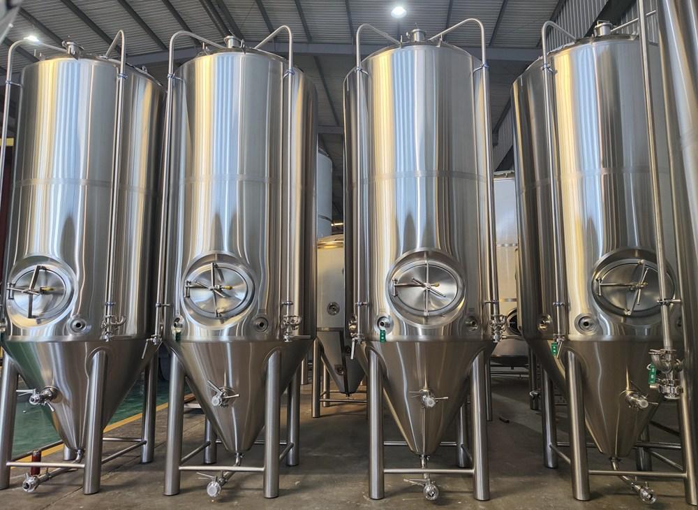 1000L and 2000L Unitank_Fermenter_Fermentation Tank_Cylinder-Conical Tanks (CCT) made from Tiantai beer equipment company